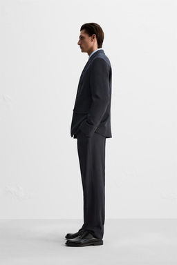HERRINGBONE SUIT TROUSERS - Zara фото 4