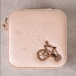 Шкатулка для украшений 10x10x5 см / SP01109 /уп 100/_ (Черный) - Галеонтрейд фото 5