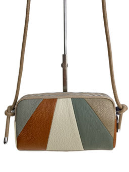 Женская сумка из натуральной кожи, цвет мультицвет - Greta фото 2