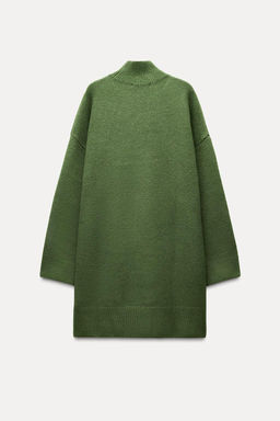 HIGH NECK KNIT DRESS - Zara фото 9
