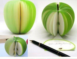 Блокнот Яблоко. Цвет зеленый 903347