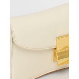 Сумка женская искусственная кожа Ch&K-803, 1отд, плечевой ремень, белый SALE 253365 - Adelia фото 4