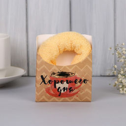 Полотенце бежевое, 25.5 х 24 см МИКС - Simaland фото 9