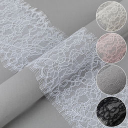 Кружево BLITZ кружево с ресницами 150 мм LCE-31SH ФАСОВКА в пакете с еврослотом 5 x 3 м Китай