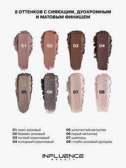 Influence Beauty Тени в стике Neostylus тон 05 золотистый металлик
