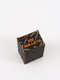 Цена за 2 шт. Коробка подарочная деревянная Пуля 4?5?6 см