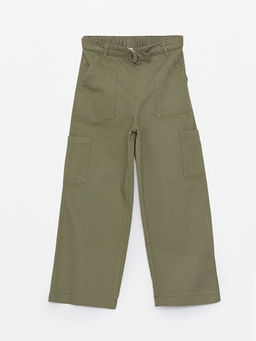 Wideleg K?z ?ocuk Kargo Pantolon