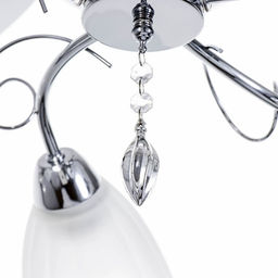 Люстра «Адель», 5×40 Вт E27, хром, 54×52×17 см