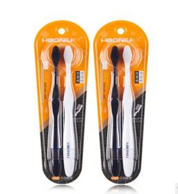 Зубные нано щетки Haoniu Black&White, 2 шт