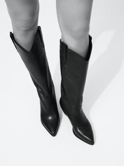 Высокие казаки TENDANCE Артикул 4073979, черный