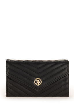 Женская черная сумка через плечо с ремешком-цепочкой Неожиданная скидка в корзине - U.s. polo assn фото 3