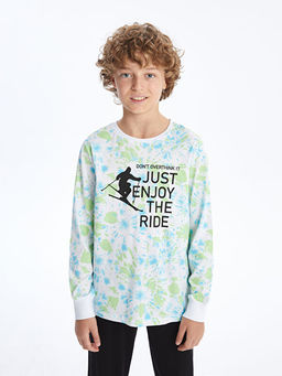 Bisiklet Yaka Erkek ?ocuk Pijama Tak?m?