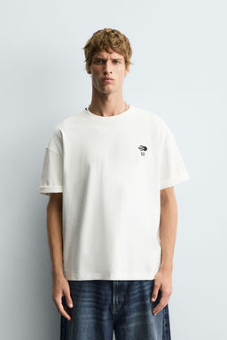 CONTRAST PATCH T-SHIRT - Zara фото 2