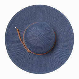 Шляпа женская MINAKU, цв. синий, р-р 58  фото 2