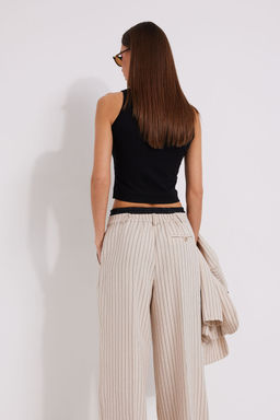 Костюм N.O.W. 1577 бежевый в полоску  фото 6