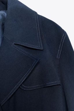 DOUBLE-BREASTED SHORT JACKET - Zara фото 8