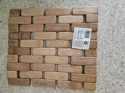 Подставка под горячее, бамбук, 20х22 см, Y3-1161 (322004) - Daniks фото 9