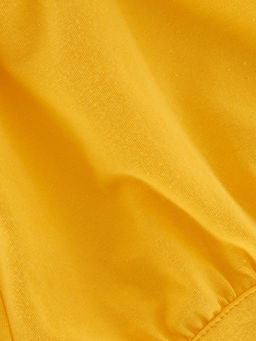 Шорты для девочки UD 1714 желтый - Mini maxi фото 4