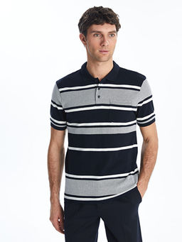 Polo Yaka ?izgili Erkek Ti??rt