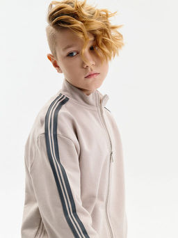 PELICAN, толстовка для мальчиков, Светло-серый фото 2