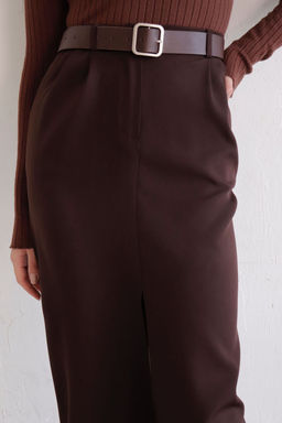 Юбка миди-макси с разрезом спереди - Martichelli фото 114