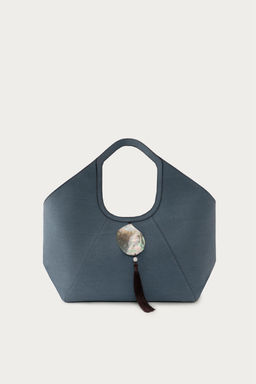 MAXI SHOPPER MARISA BERENSON X ZARA / Azul Vaquero фото 2