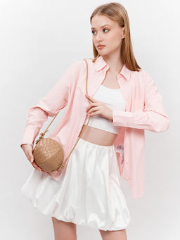 LACCOMA сумка PLB1845-бежевый эко кожа  фото 8