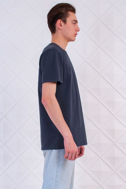 Арт. 61119 Футболка мужская 48-58 (6 шт) Цвет:темно-серый - Идеал фото 2