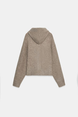 HOODIE CARDIGAN WITH BOW - Zara фото 13