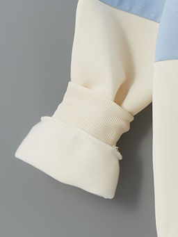 Stitch Bask?l? Polar K?z ?ocuk Fermuarl? Sweatshirt