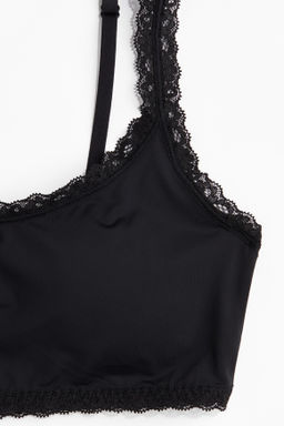 Sujetador de microfibra suave con relleno - H&m фото 3