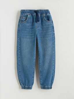 Beli Lastikli Erkek ?ocuk Jean Pantolon