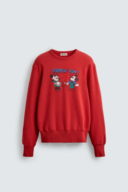 MINNIE + MICKEY SWEATSHIRT HARRY LAMBERT FOR ZARA X DISNEY  фото 8
