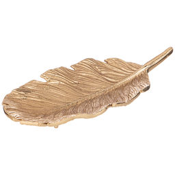 БЛЮДО ДЕКОРАТИВНОЕ ЛИСТ, 3Х23,5Х11СМ