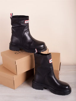 Женские ботинки на меху из натуральной кожи HPM9619A - Piniolo фото 5