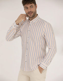 Pembe Regular Fit Uzun Kollu G_mlek