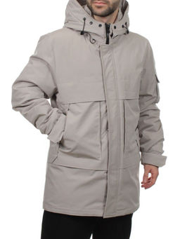 8896 BEIGE Куртка мужская зимняя облегченная (130 гр. холлофайбер)