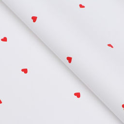 Цена за 20 шт. Плёнка в листах, Сердечки, 58 х 58 5% см - UPAK LAND фото 2