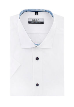 Сорочка мужская короткий рукав GREG 100/109/WH/Z/6p_GB  фото 2