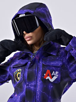 Женский зимний сноубордический комбинезон Alpha Endless 222/220518-2_013 Фиолетовый  фото 15