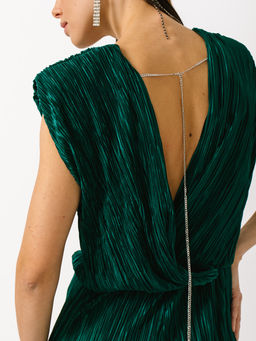 Комбинезон из жатой легкой гофрированной ткани - Tantino фото 7