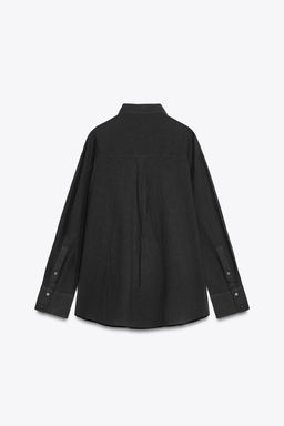 OVERSIZE GAUZE SHIRT - Zara фото 11