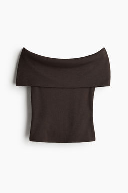Top off-the-shoulder - H&m фото 4