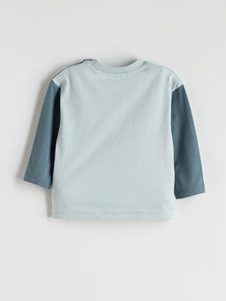 Bisiklet Yaka Erkek Bebek Ti??rt ve Pantolon 2li