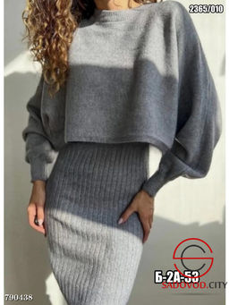 Женское платье с кофтой