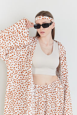 Костюм SET056/03/Молочный, коричневый