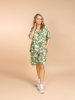 Костюм шорты и блузка (вискоза) №25-227-2 - Ганг фото 2