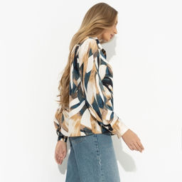 Рубашка дизайнерская Цветущее очарование (цветная) - Charutti фото 4