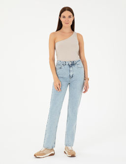 A__k Mavi Straight Fit Jean Pantolon