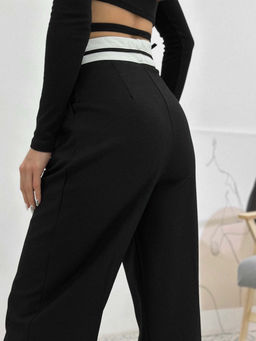 Брюки Best (черный) - Nadi bordo фото 3